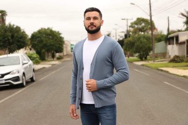 Cardigan Masculino-Ref. 2472 - Imagem 2