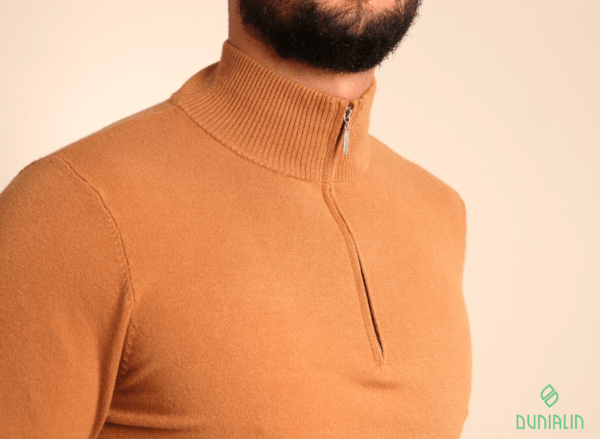 Suéter Masculino Com Zíper-Ref.S03625 - Imagem 4