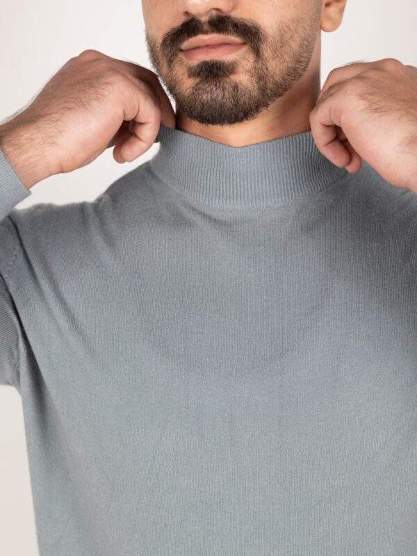 Suéter Masculino Gola Média Liso-Ref.S03025 - Imagem 3