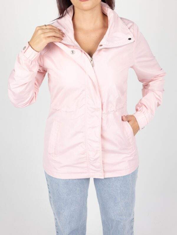 Jaqueta Feminino Corta Vento Com Capuz-Ref.J00725 - Imagem 3