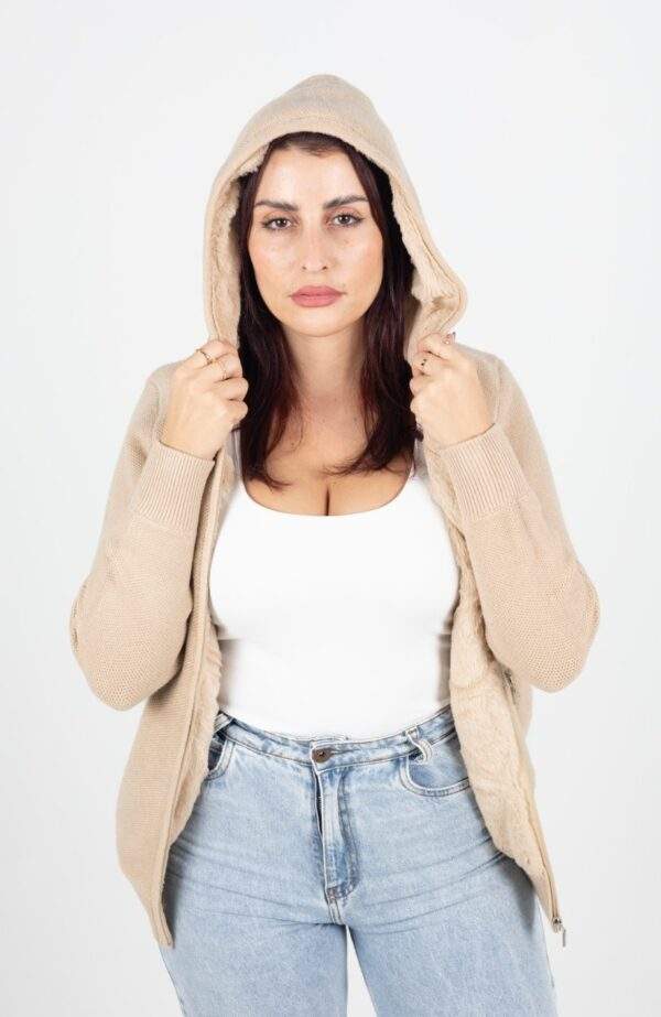 Cardigan Feminino Liso -Ref.S01425 - Imagem 5