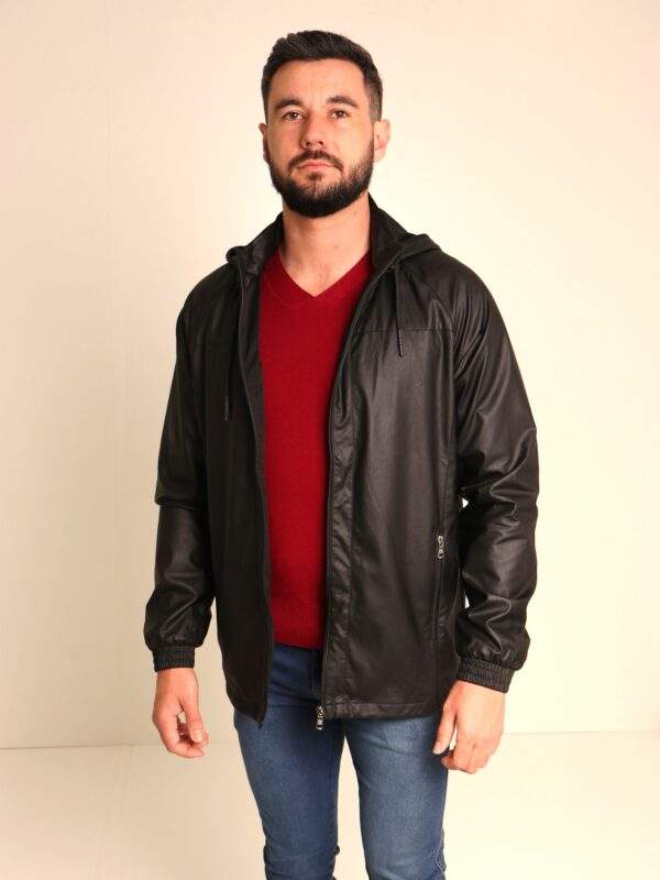 Jaqueta Masculina Corta Vento PU Ref: 2481